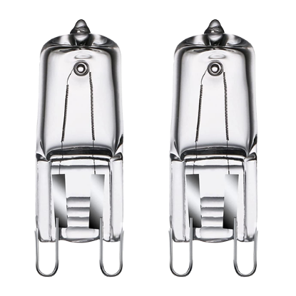 Show details for 40W Oven Lamp 300°C G9 - Pack of 2 Picture of 40W Oven Lamp 300°C G9 - Pack of 2